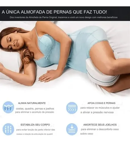 Almofada Travesseiro De Pernas Ortopédico — foto 3